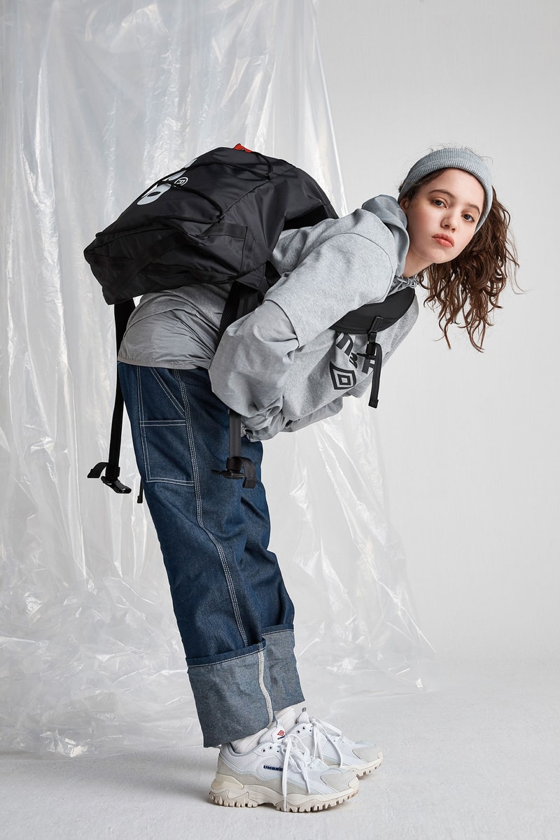 Umbro Bumpy Lookbook White Chunky Dad Sneaker