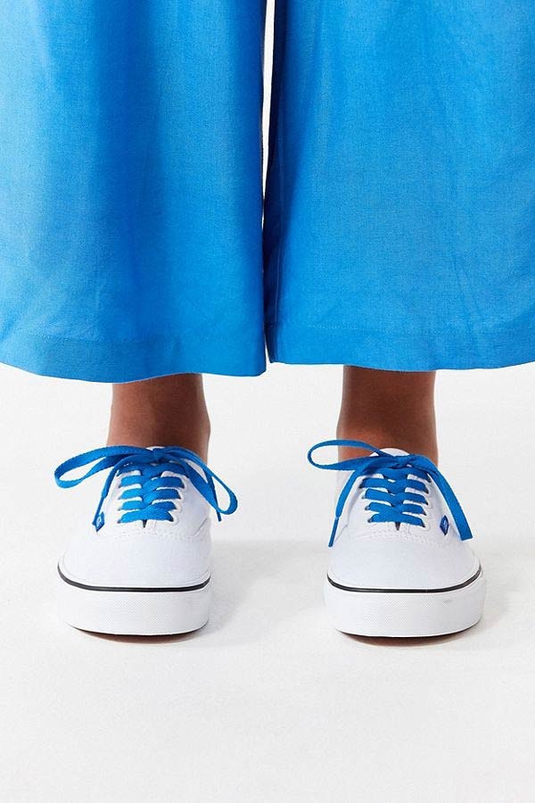 Vans Authentic Sketch Sidewall Sky Blue