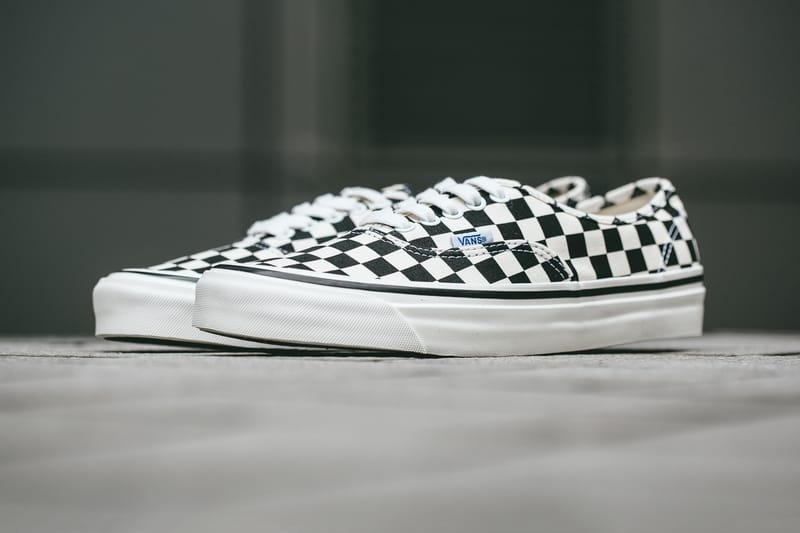Cop Vans' Latest Throwback Checkerboard Authentic 44 DX
