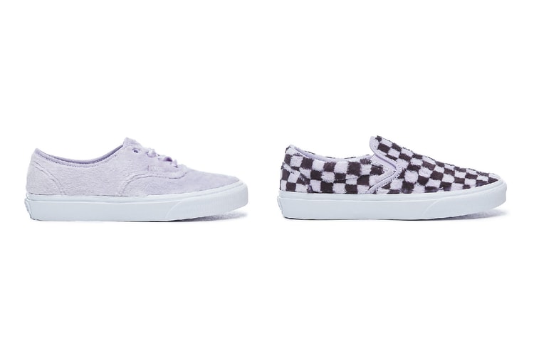 Vans Just Covered Its Authentics and Slip-Ons in Soft Pastel Fur