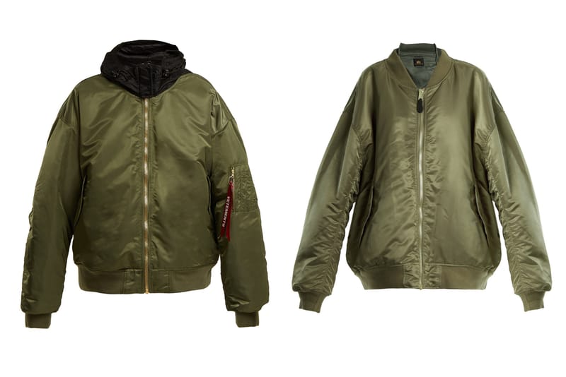 Vetements Releases Two New Military-Inspired Bomber Jackets
