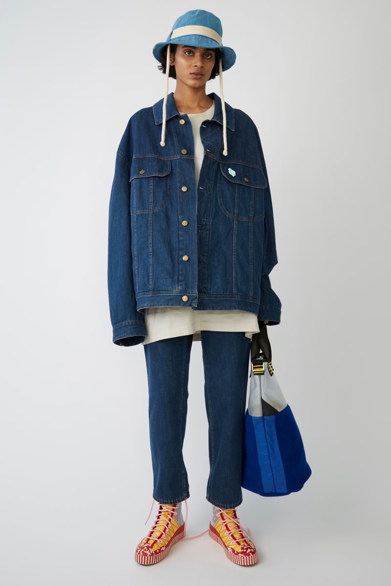 Acne Studios Bla Konst Spring/Summer 2018 Lookbook Denim Jackets Sweaters