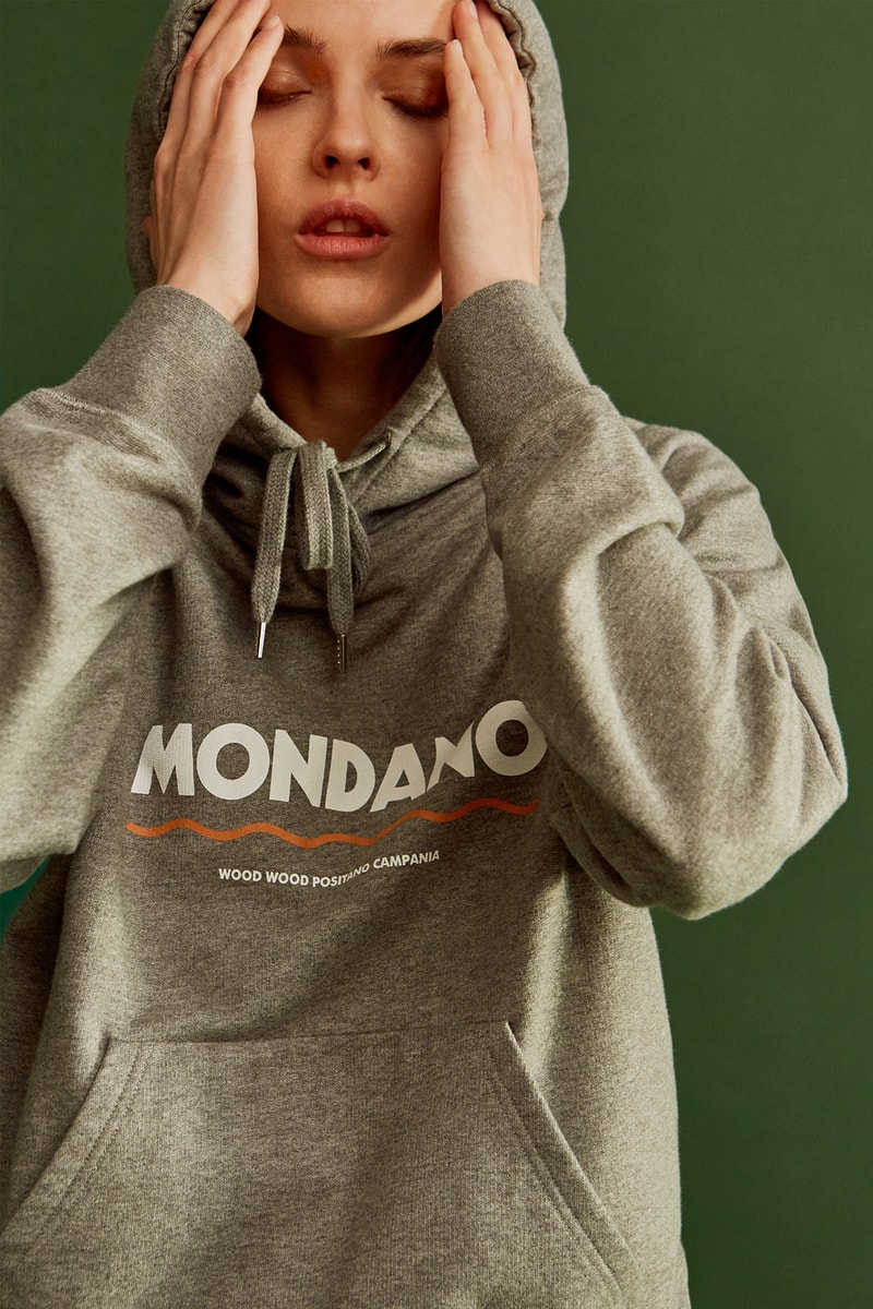 wood wood mid season drop spring summer hoodies tees bucket hats long sleeves grey hoodie