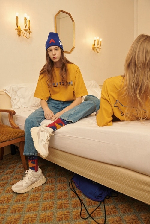 Maison Kitsune x Ader Error Capsule Collection Limited Edition HBX French Korean Twin Lookbook Streetwear
