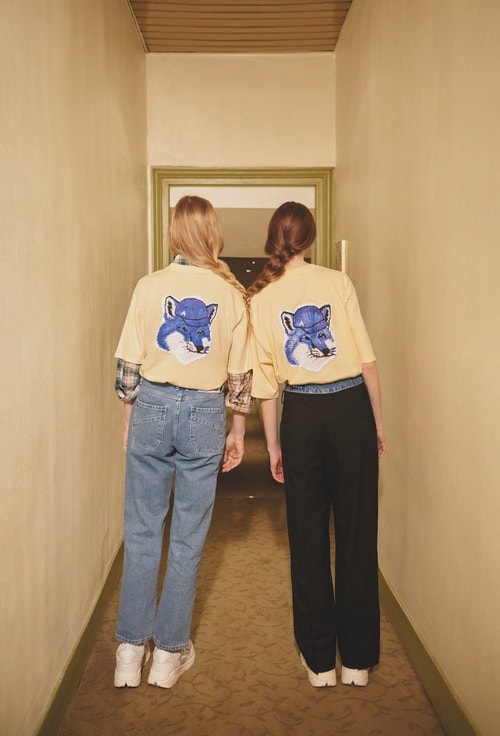 Maison Kitsune x Ader Error Capsule Collection Limited Edition HBX French Korean Twin Lookbook Streetwear