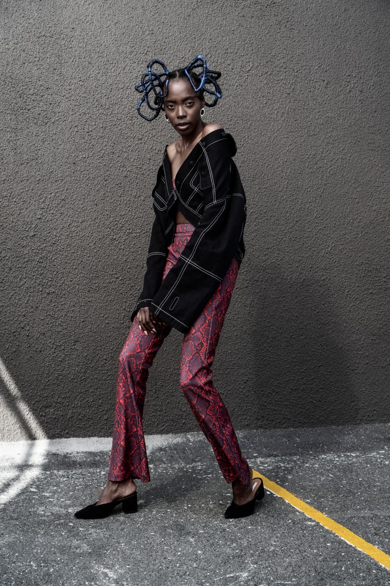 Daily Paper Spring/Summer 2018 Collection Snakeskin Candy Purple Fuchsia Elegance Women's Womenswear brand