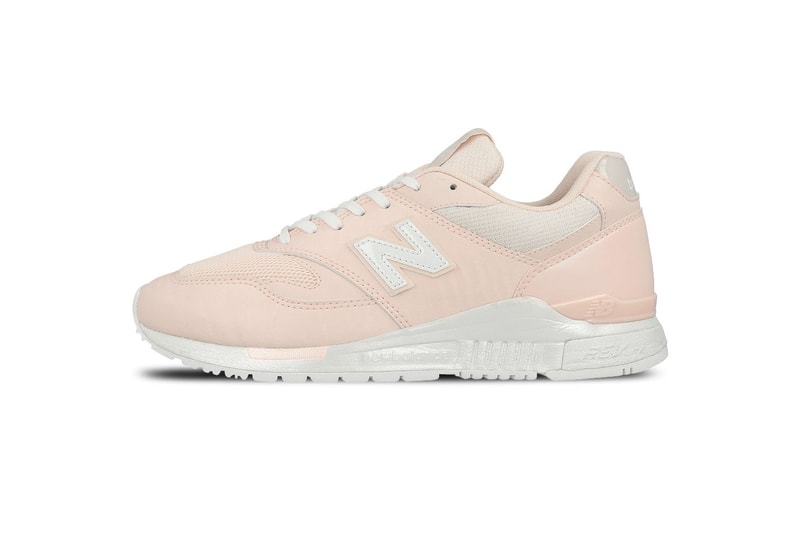 New Balance 840 Pastel Pink Sneaker White Sole Silhouette