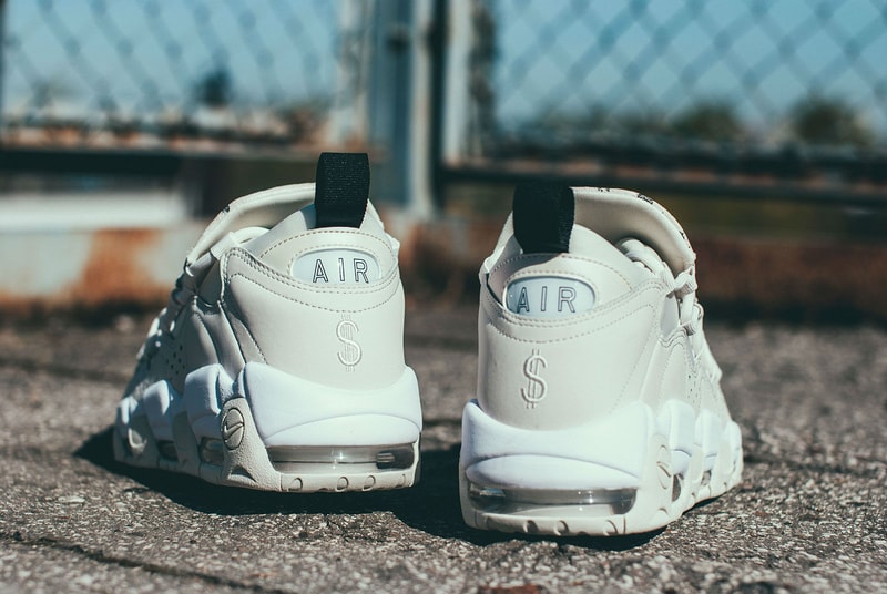 Nike Air More Money Phantom Snakeskin Sneaker Reptile Retro Silhouette