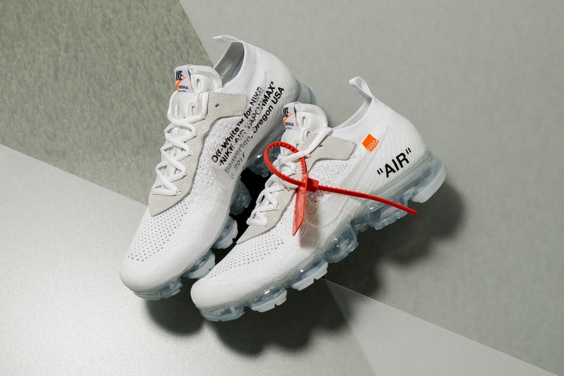 Where to buy Virgil Abloh x Air VaporMax "White" Nike Cortez Air Max 97 Air Max 95 adidas Originals Deerupt Fendi FF Logo Collection