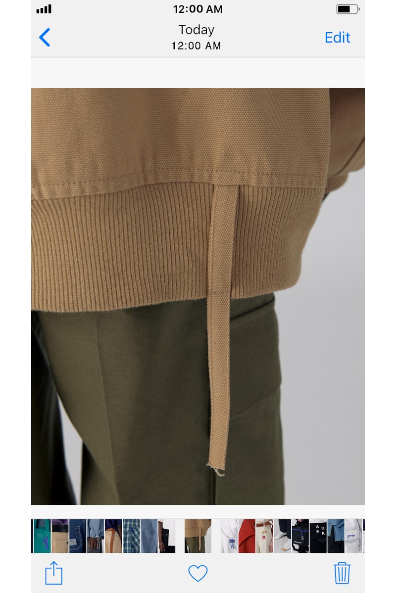 Ader Error Spring/Summer 2018 iPhone Lookbook Collection Korean Fashion Style Streetwear Label