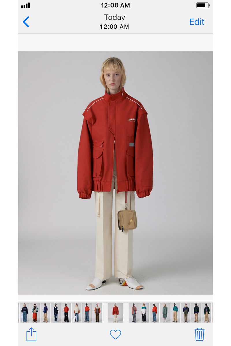 Ader Error Spring/Summer 2018 iPhone Lookbook Collection Korean Fashion Style Streetwear Label