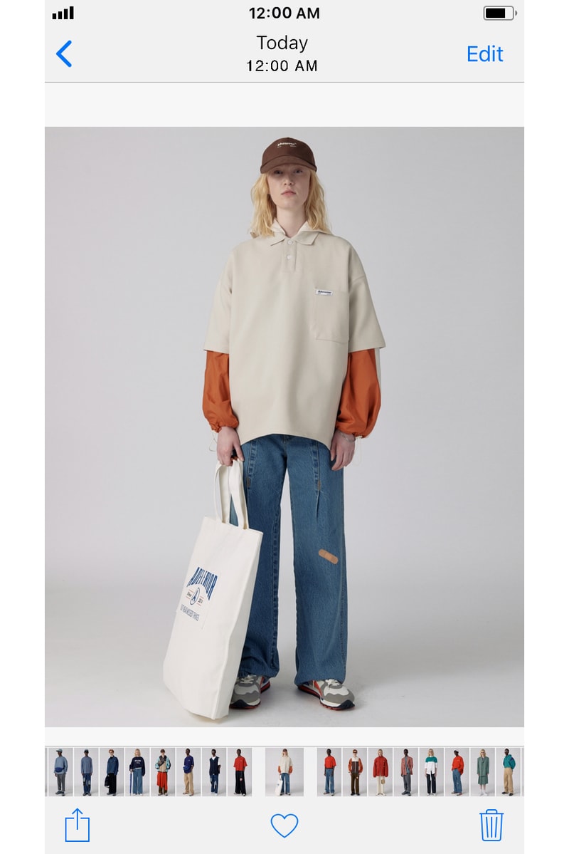 Ader Error Spring/Summer 2018 iPhone Lookbook Collection Korean Fashion Style Streetwear Label