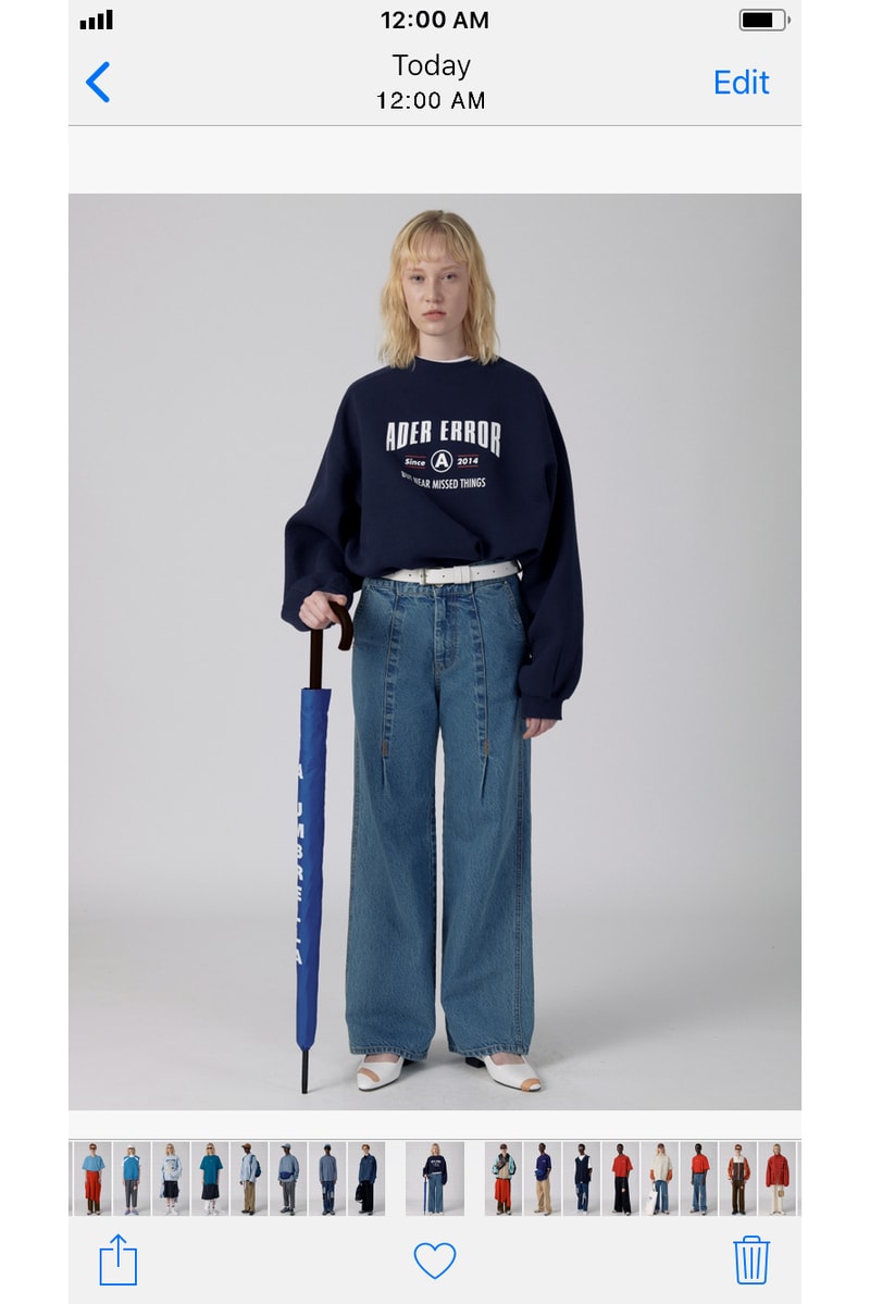 Ader Error Spring/Summer 2018 iPhone Lookbook Collection Korean Fashion Style Streetwear Label