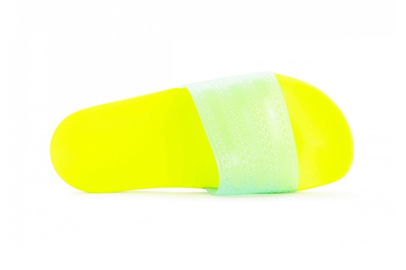 adidas Originals Women's Adilette Lilo Slides Bright Solar Yellow