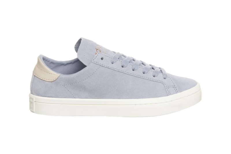 adidas Originals Court Vantage Pastel Vapour Pink Light Aero Blue Sneakers Trainers Where to Buy offspring