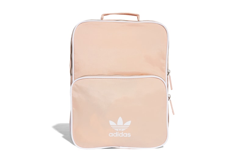 adidas originals dusky dusty pastel pink dress t-shirt backpack logo slides adilette fan bingbing yang mi