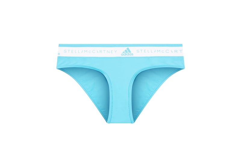 adidas by Stella McCartney SS18 Swimwear Spring Summer Collection Parley Swimsuit Slides