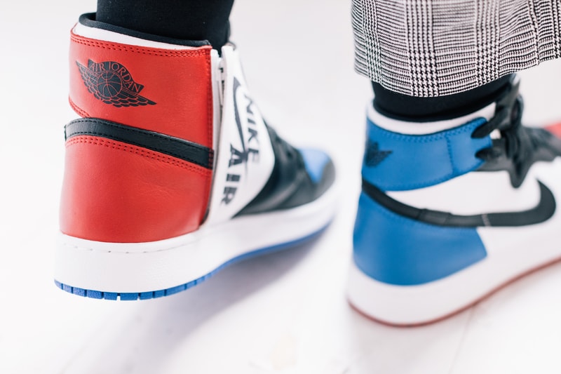 Air Jordan 1 Top 3 Closer Look Chicago Bred Royal