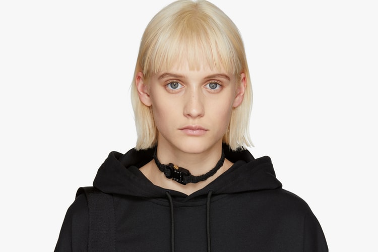 Elevate Your Accessory Game with ALYX's Edgy Buckle Choker