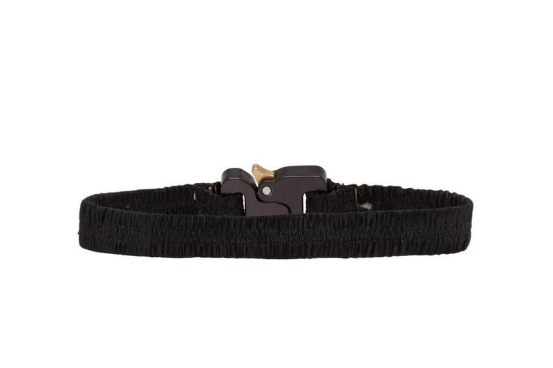 ALYX Studio Black Buckle Choker Necklace SSENSE Exclusive Matthew Williams Accessories