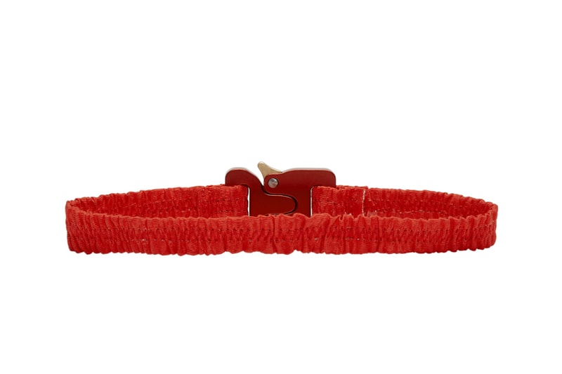 ALYX Studio Black Buckle Choker Necklace SSENSE Exclusive Matthew Williams Accessories