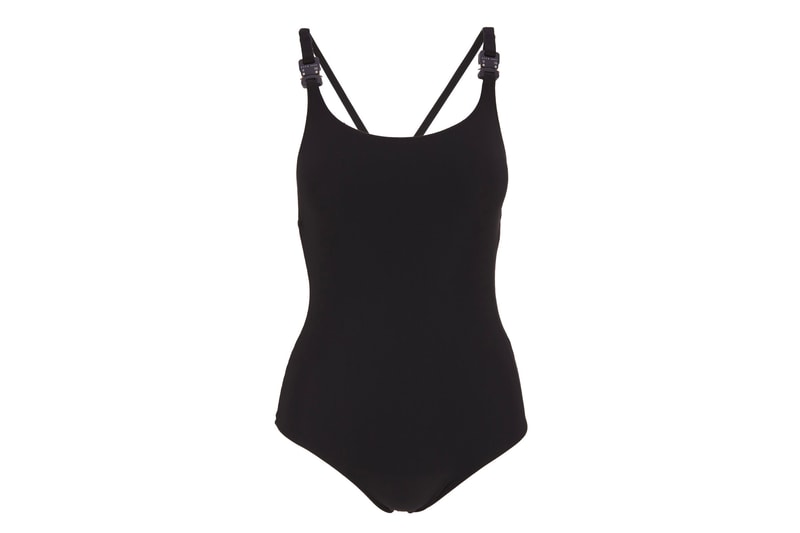 Alyx Matthew Williams Rollercoaster Buckle Swimsuit Bodysuit Swimwear Bathing Suit Release One Piece Price Summer Spring Beach Season 2018 Swimming Swim Black