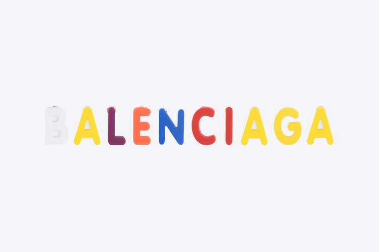 Balenciaga's Magnet Alphabet Earrings Spell Out Childhood Fun