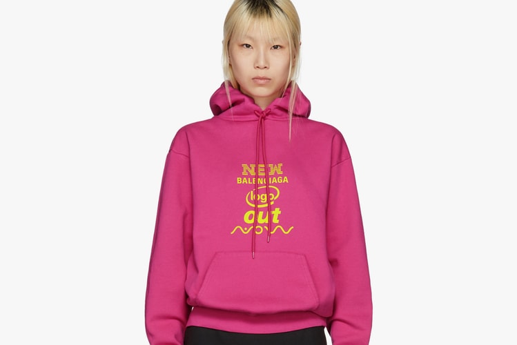 Balenciaga Introduces New Colors to Its Logo Hoodie Range