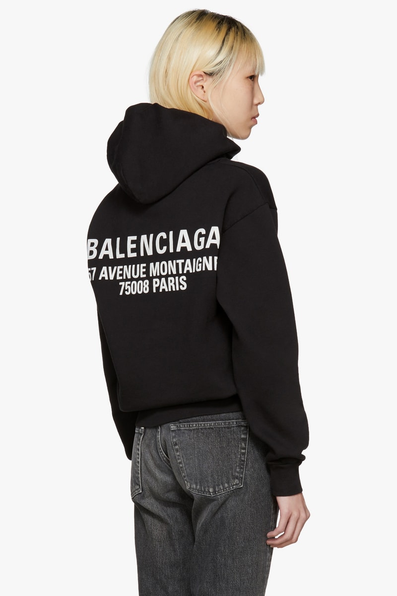 Balenciaga New Logo Hoodies Sweatshirts Casual Streetwear Pink Black Red
