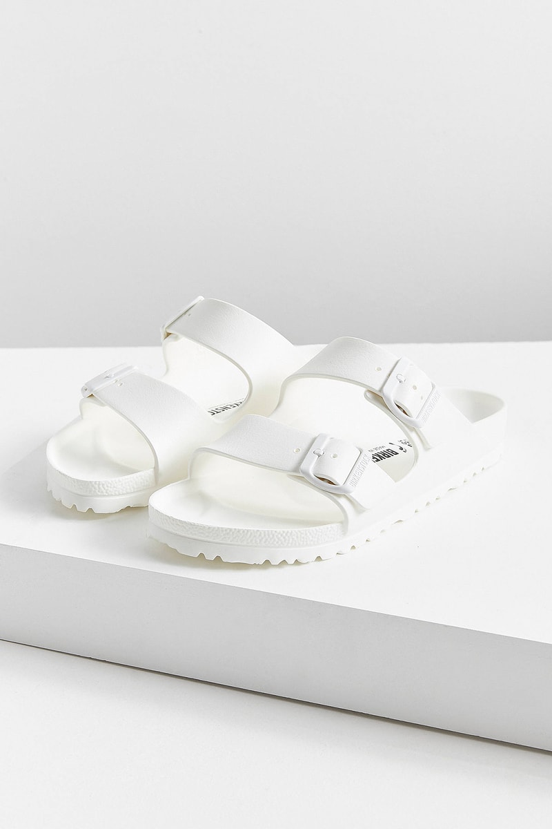 Birkenstock Arizona EVA Sandals White Urban Outfitters Price Release Slip Ons Slippers Where to Buy