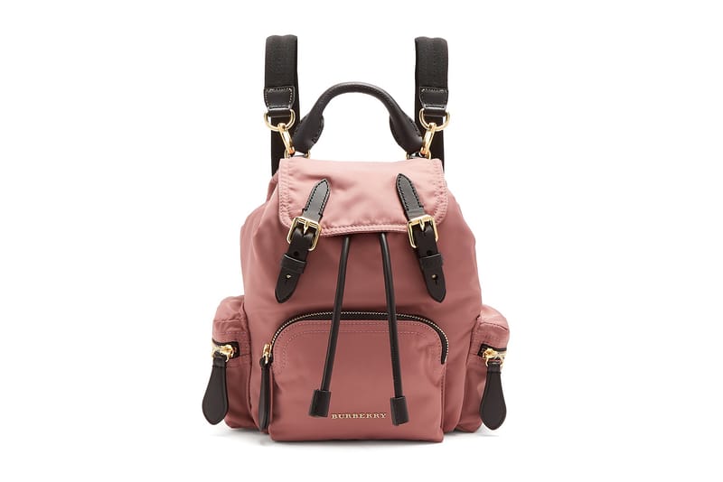 That Mini Burberry Backpack You Love Now Comes in "Dusty Pink"