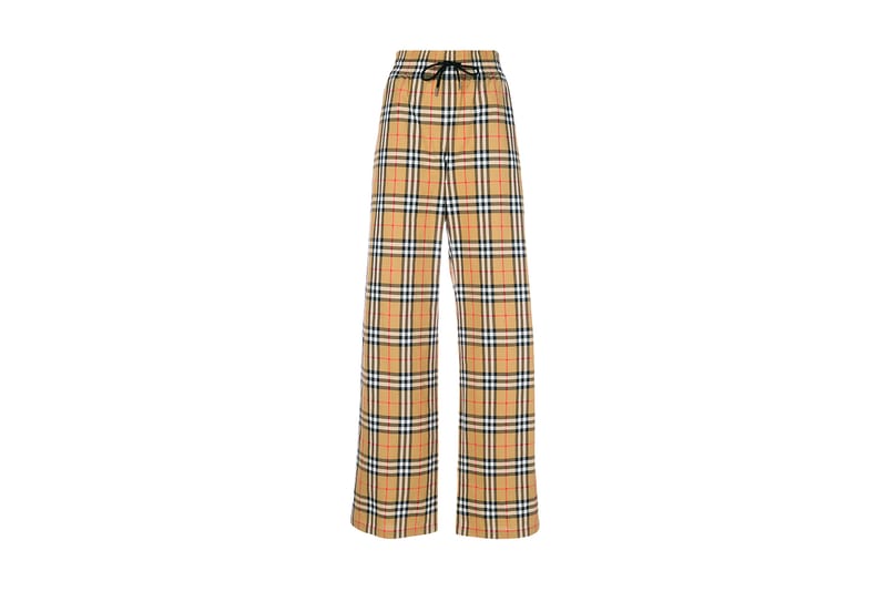 Burberry's Plaid Pants Are Perfect for the Weekend