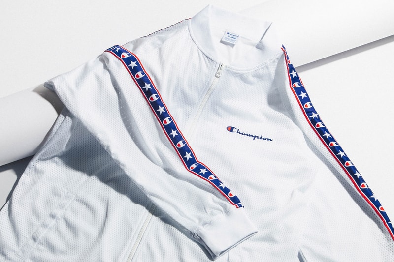 Champion Japan Spring Summer 2018 Track Jacket White