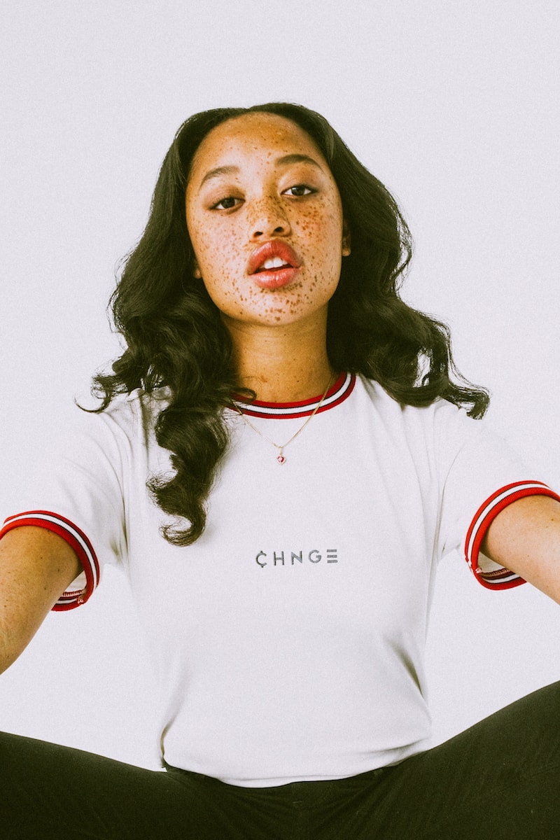 Chnge Sustainable Clothing Label Campaign Salem Mitchell Mia Kang Ethical Fashion Brand Earth Day Capsule Collection Diversity