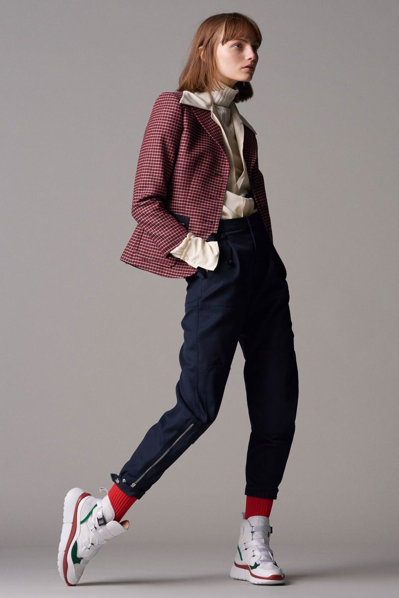 Chloe Sonnie Sneaker Lookbook Jungle Green