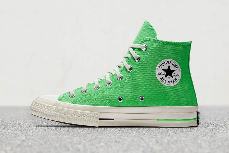 Converse Chuck Taylor All Star 70 Canvas Hi Low Crimson Pulse Bleached Aqua Zitron Illusion Green