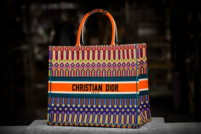 Dior's Embroidered Book Tote Is the Bag Every Celebrity Is Wearing This Season