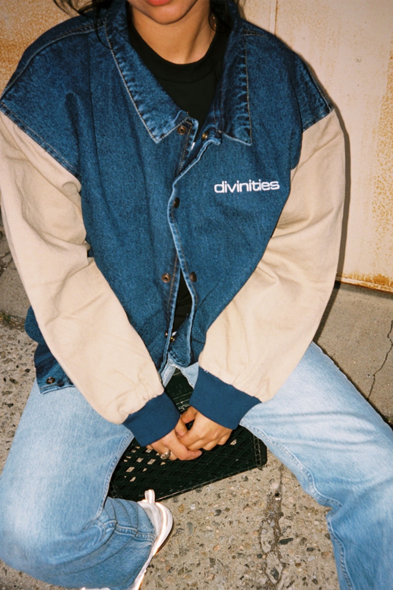 DIVINITIES Spring 2018 Lookbook Graphic Prints Lost in Translation Cast Away Patagonia Parody Color Pastel
