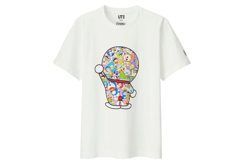 Doraemon Takashi Murakami Uniqlo UT Plush Toy Flower Price Release Date Information Where to Buy Women Men Japanese Artist Collaboration Collection