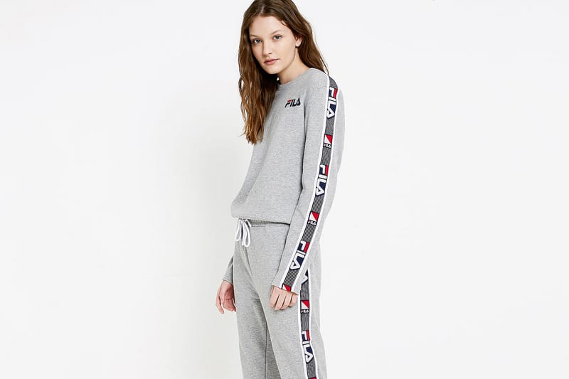 You'll Be Forever Cozy in FILA's Logo Jumpsuit
