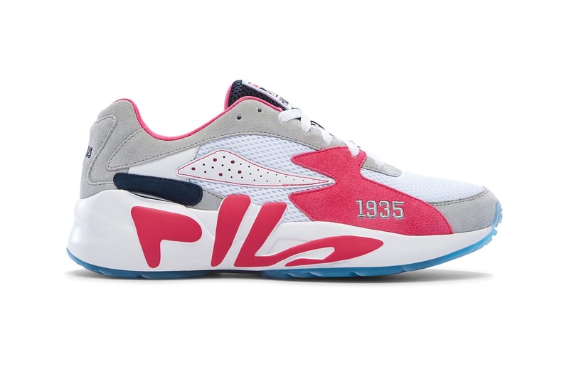 fila mindblower kinfolk 10 corso como kickslove pink dolphin sneaker lab collaboration dad shoe chunky