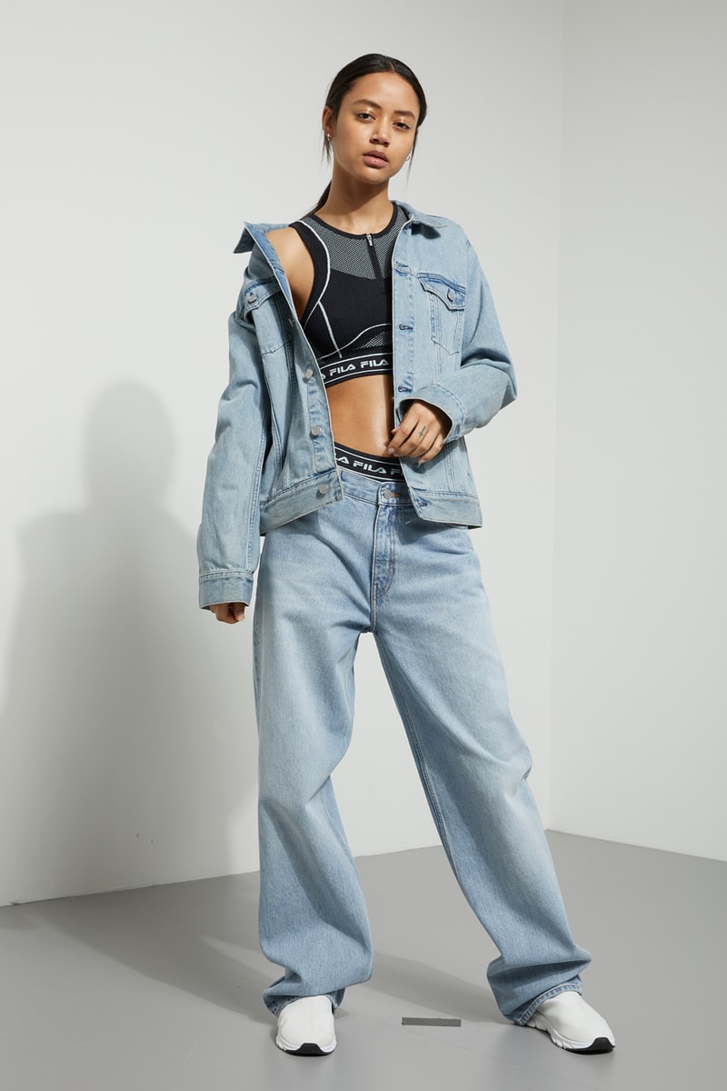 Weekday x FILA Collaboration Where to Buy women's jacket crop bra top leggings sneakers track pants hoodie