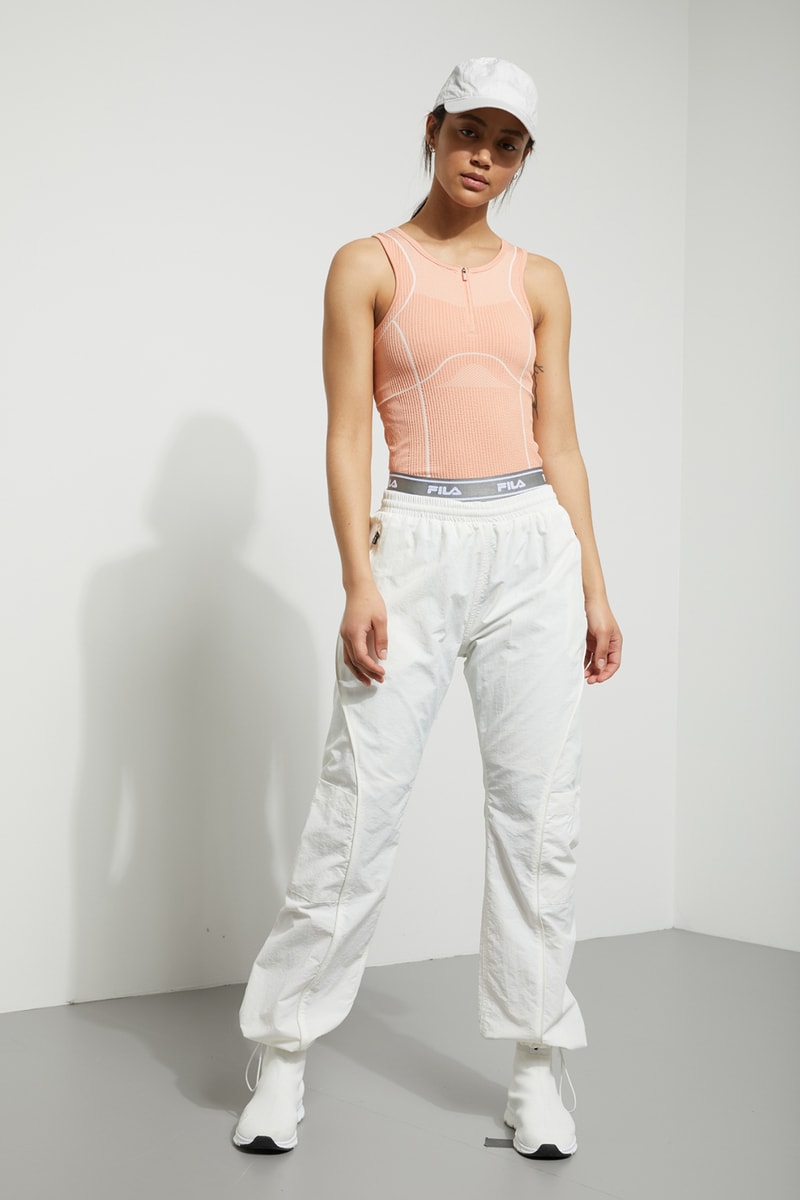 Weekday x FILA Collaboration Where to Buy women's jacket crop bra top leggings sneakers track pants hoodie