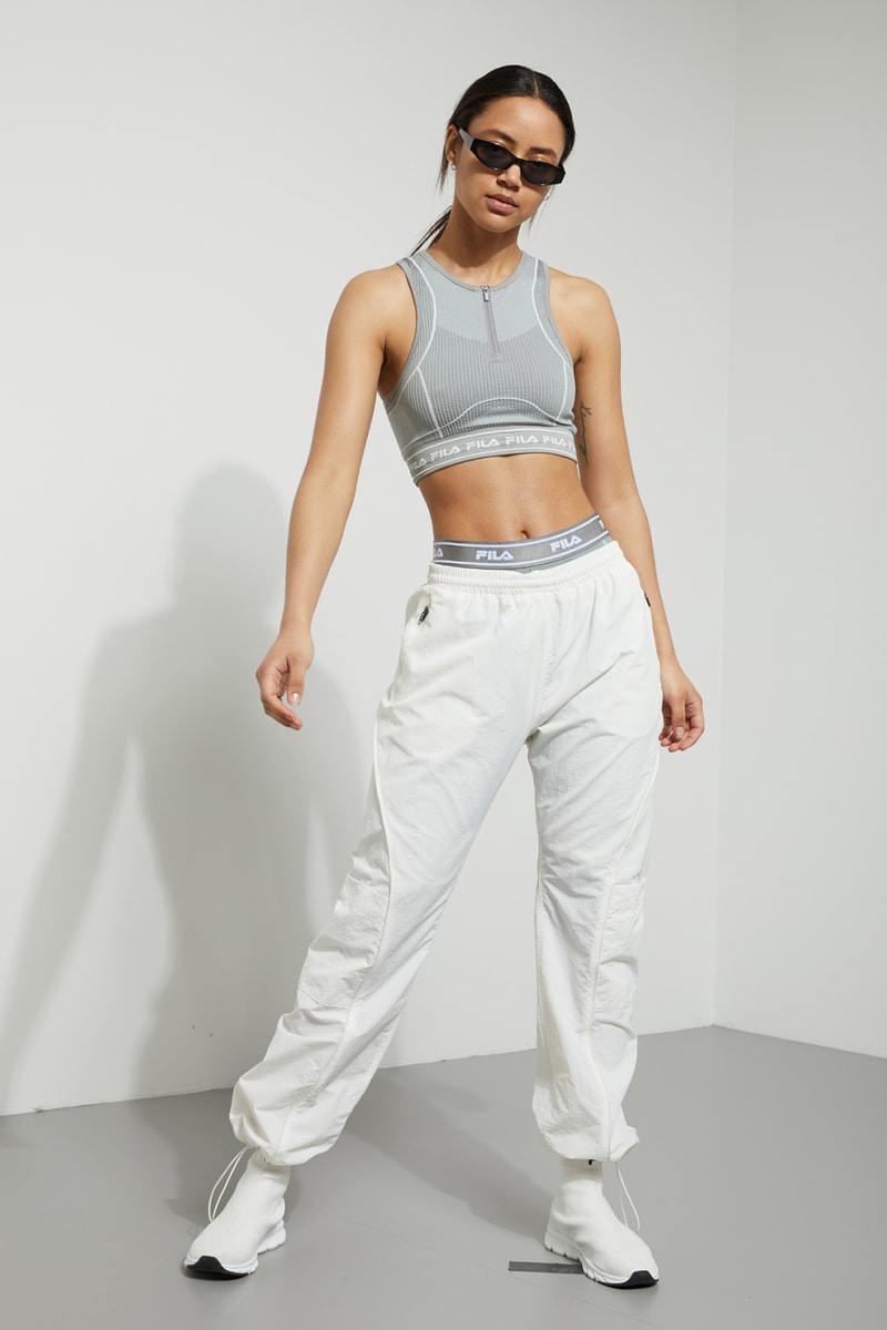 Weekday x FILA Collaboration Where to Buy women's jacket crop bra top leggings sneakers track pants hoodie