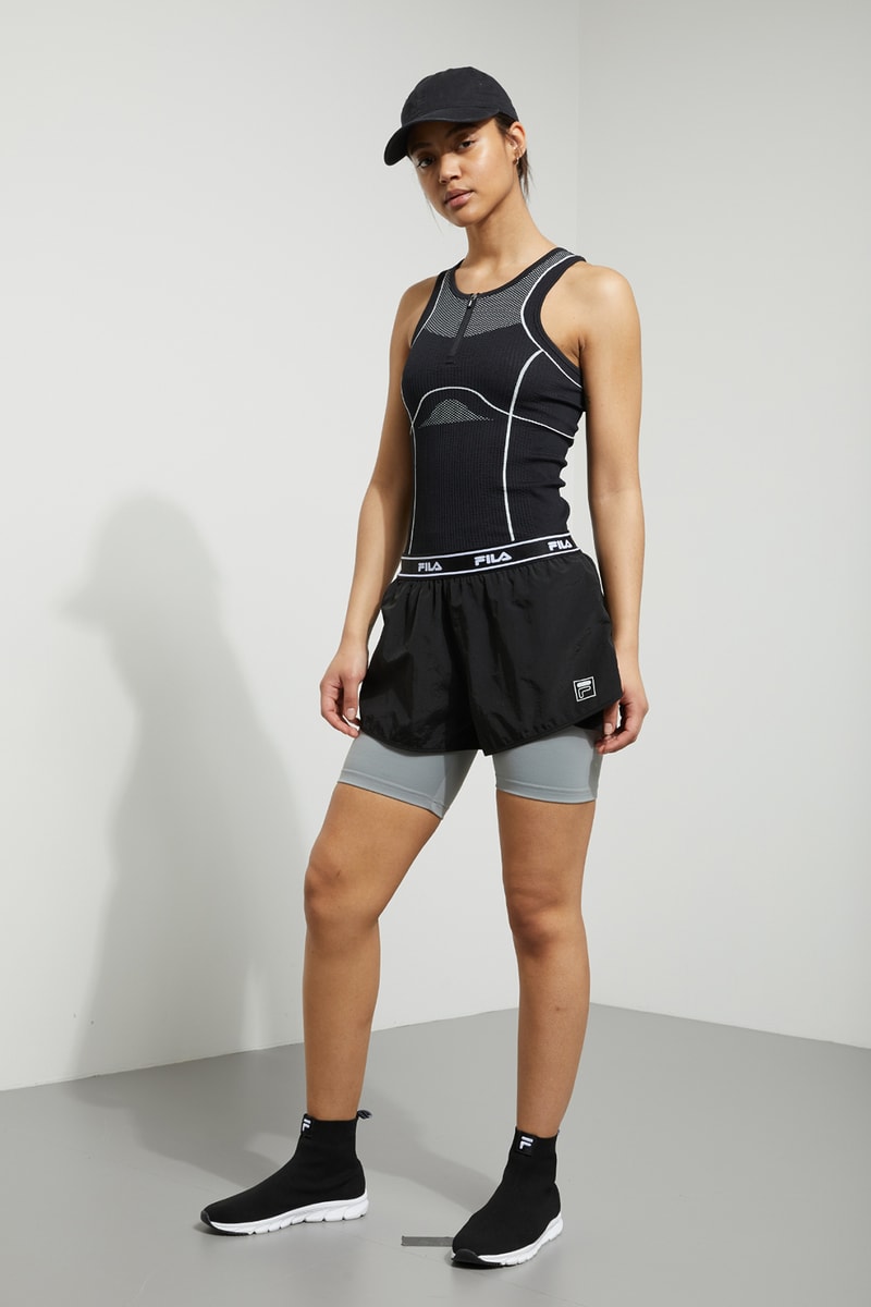Weekday x FILA Collaboration Where to Buy women's jacket crop bra top leggings sneakers track pants hoodie