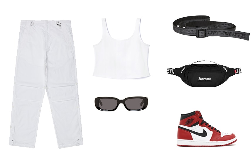 Get the HYPEBAE Look: Spring Outfit Ideas Off-White Supreme Nike Air Jordan 1 Weekday Maharishi