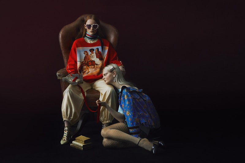 Gucci #GucciHallucination Capsule Collection Sweatshirt T-Shirt Red Blue