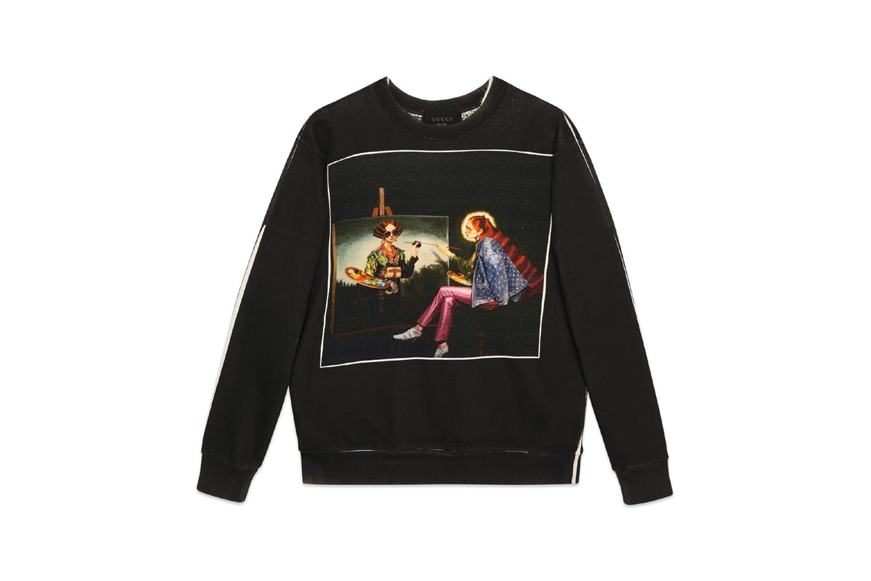 Gucci #GucciHallucination Capsule Collection Sweatshirt Black