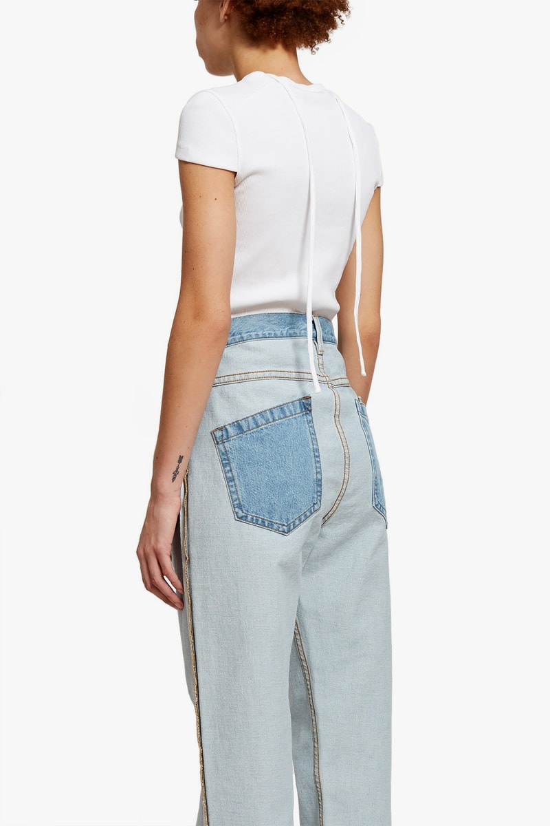 Helmut Lang Inside Out Denim Pants Deconstructed