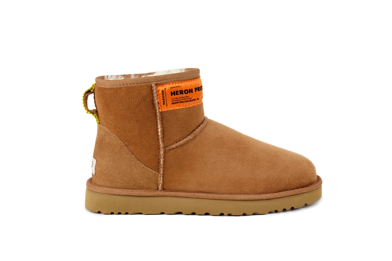 Heron Preston x UGG Collaboration Coachella Release Black Brown Uggs